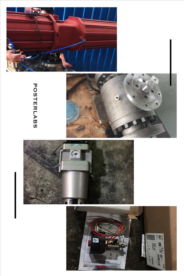管線球閥與中旭達AW氣動執行器