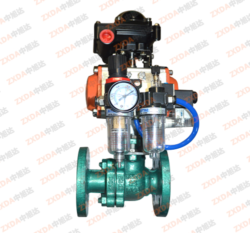 氣動襯氟切斷球閥