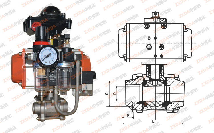 焊接式氣動(dòng)切斷閥